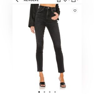 AGOLDE High Rise Pinch Waist Skinny Jean